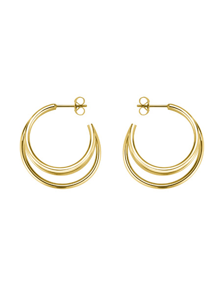 Rosefield Rosefield Ohrringe in Goldfarbe Triple Hoops JETHG-J573