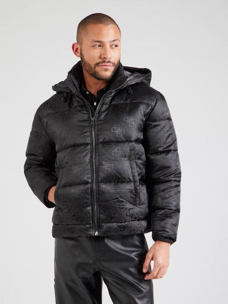 Guess Jeans Herren Schwarze Jacke von Guess Jeans