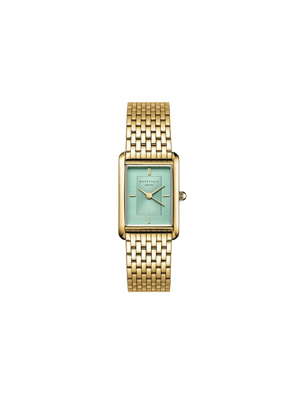 Rosefield Damen Eckige Uhren Rosefield Heirloom HMGSG-H04