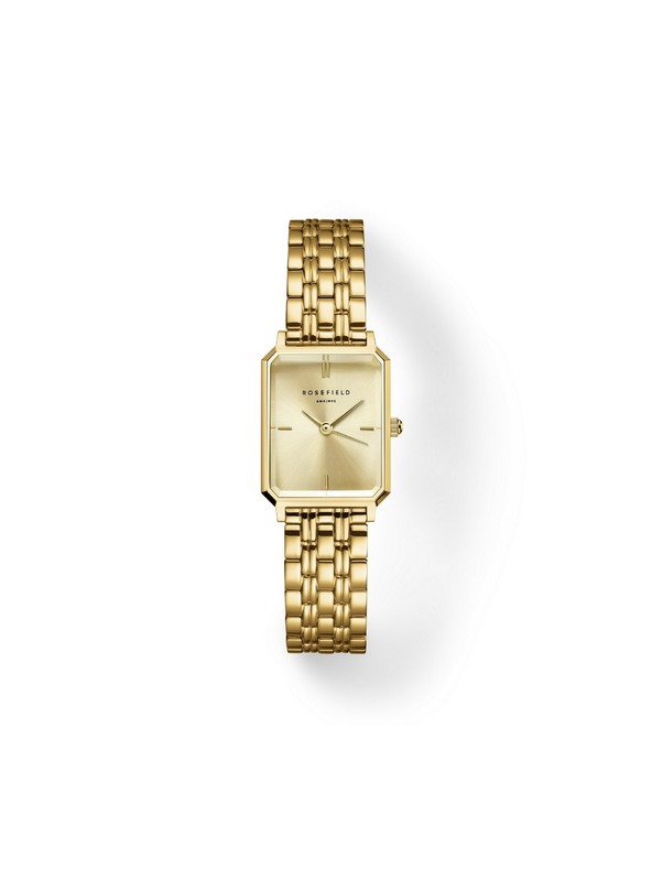 Rosefield Damenuhren Rosefield Octagon XS Champagne OCGSG-O82