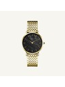 Rosefield Damenuhren Rosefield Upper East Side Black Gold UBGSG-U35