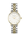 Rosefield Rosefield Armbanduhr 26SGD-269 The Small Edit White Steel Silver Gold Duo