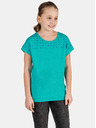 Sam 73 Grünes gemustertes Mädchen-T-Shirt SAM 73