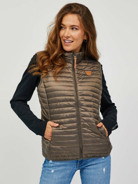 Sam 73 Braune Damen-Steppjacke Sam 73