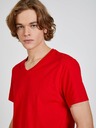 Sam 73 Rotes Herren-T-Shirt SAM 73 Blane