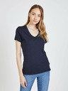Sam 73 Dunkelblaues Damen-T-Shirt SAM 73 Una