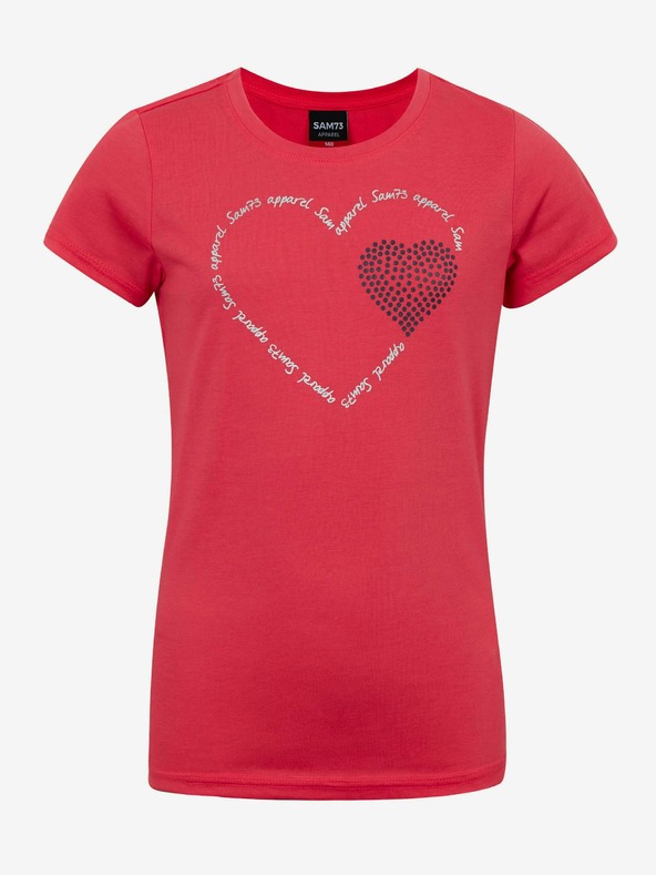 Sam 73 Dunkelrosa Mädchen-T-Shirt SAM 73 Alaina