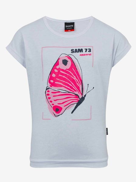 Sam 73 Weißes Mädchen-T-Shirt SAM 73 Averie