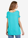 Sam 73 Türkisfarbenes Damen-T-Shirt SAM 73 Felicia
