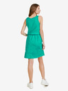 Sam 73 Grünes Gemustertes Kurzes Damenkleid SAM 73 Blanche