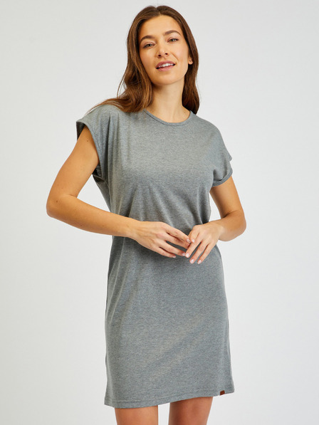 Sam 73 Graues Damen Basic-Kleid SAM 73 Jeanne