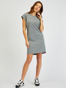 Sam 73 Graues Damen Basic-Kleid SAM 73 Jeanne