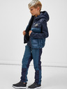 Sam 73 Dunkelblaue Kinder-Steppweste mit Kapuze SAM 73 Jifunza