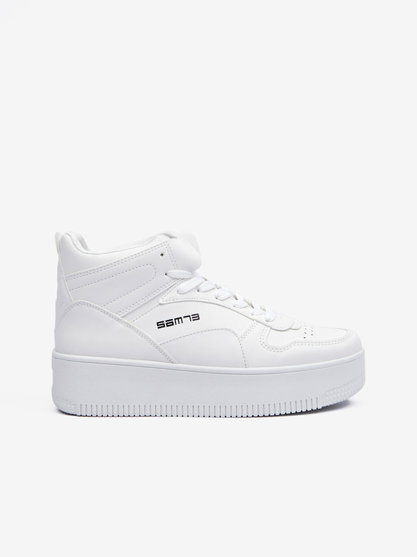 Sam 73 Weiße Damen Plateau-Knöchel-Sneakers SAM 73 FRIGG