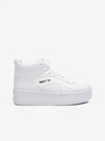 Sam 73 Weiße Damen Plateau-Knöchel-Sneakers SAM 73 FRIGG