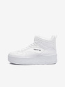 Sam 73 Weiße Damen Plateau-Knöchel-Sneakers SAM 73 FRIGG