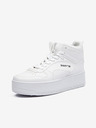 Sam 73 Weiße Damen Plateau-Knöchel-Sneakers SAM 73 FRIGG