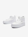 Sam 73 Weiße Damen Plateau-Knöchel-Sneakers SAM 73 FRIGG