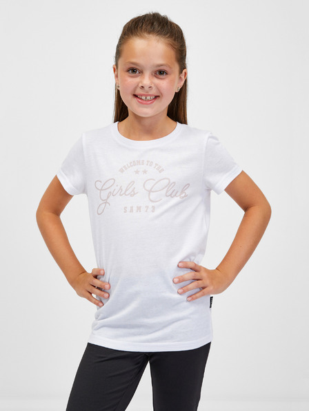 Sam 73 Weißes Mädchen-T-Shirt SAM 73 Janli