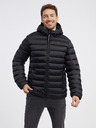 Sam 73 Schwarze Herren-Steppjacke SAM 73 Spider