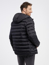 Sam 73 Schwarze Herren-Steppjacke SAM 73 Spider