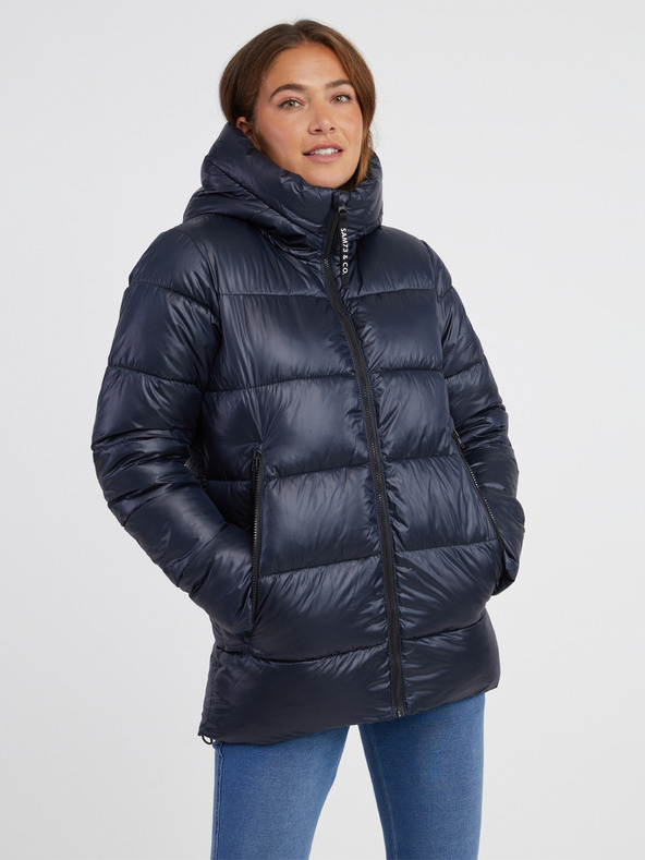 Sam 73 Dunkelblaue Damen-Winter-Steppjacke SAM 73 Jules