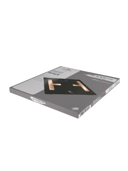 Berlingerhaus Intelligente Personenwaage mit Körperanalyse 150 kg Schwarz Rose Collection BERLINGERHAUS