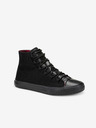 Ombre Clothing Schwarze Herren Turnschuhe Schuhe Ombre Clothing T378