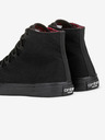 Ombre Clothing Schwarze Herren Turnschuhe Schuhe Ombre Clothing T378