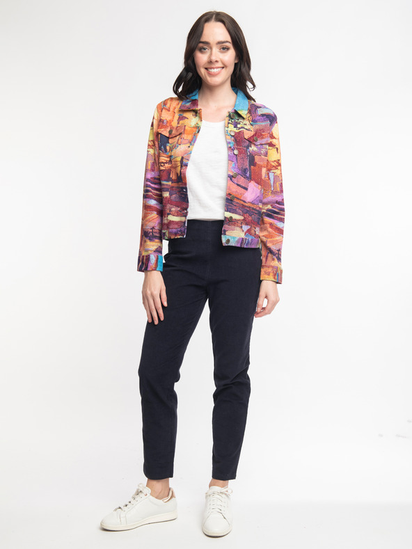 Orientique Orientique Gemusterte Jacke für Frauen
