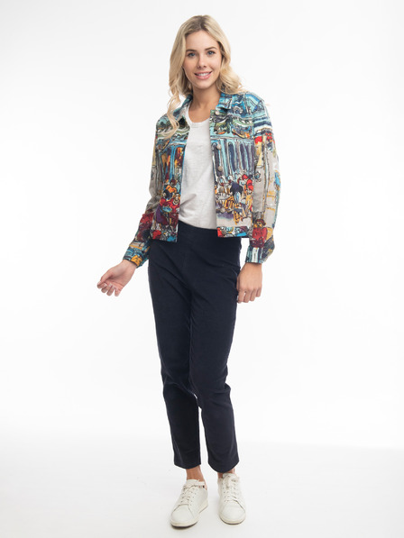 Orientique Orientique Gemusterte Jacke für Frauen