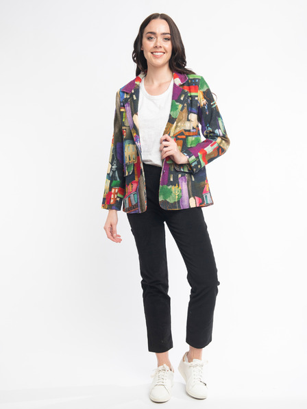 Orientique Orientique Gemusterte Damenjacke Tartan