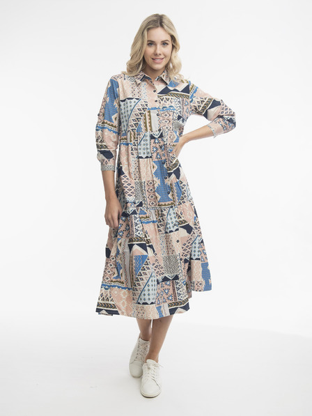 Orientique OrientiqueLa Boheme Gemustertes Kleid für Damen