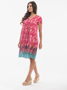 Orientique Dunkelrosa Orientique Damen-Blumenkleid