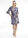 Orientique Lila Orientique Mersin Damenkleid mit Blumenmuster