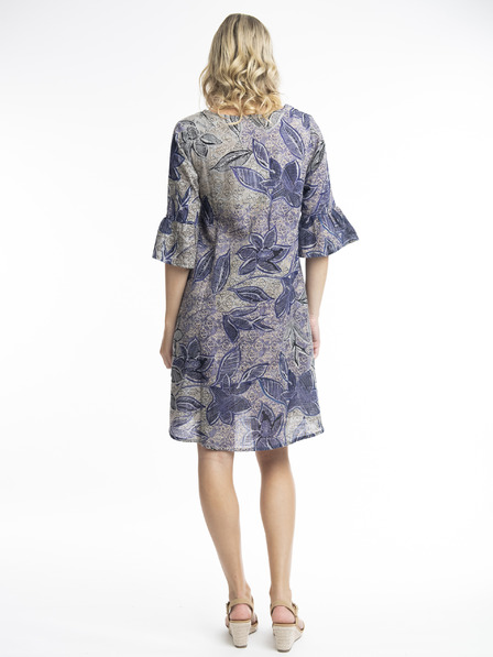 Orientique Lila Orientique Mersin Damenkleid mit Blumenmuster