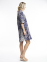 Orientique Lila Orientique Mersin Damenkleid mit Blumenmuster