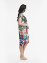 Orientique Petrol Damen Gemustertes Kleid Orientique Onikawa