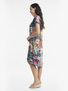 Orientique Petrol Damen Gemustertes Kleid Orientique Onikawa