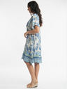 Orientique Hellblaues Orientique Rhodes Damenkleid mit Blumenmuster