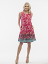 Orientique Orange-rosa Orientique gemustertes Wendekleid für Damen