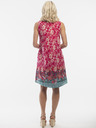 Orientique Orange-rosa Orientique gemustertes Wendekleid für Damen