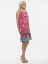 Orientique Orange-rosa Orientique gemustertes Wendekleid für Damen