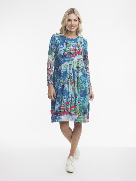 Orientique Orientique Damen Bubble Gemustertes Kleid