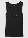 GAP Damen geripptes Tanktop mit Logo GAP