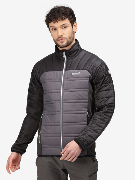Regatta Schwarz-graue Herrenjacke Regatta Halton
