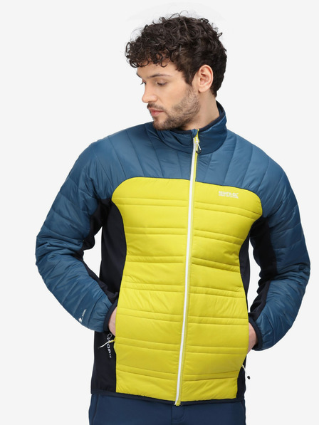 Regatta Gelb-Dunkelblau Herren-Jacke Regatta Halton