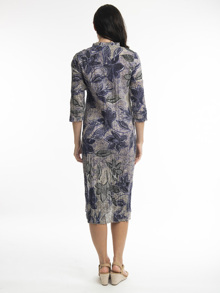 Orientique Lila Orientique Mersin Damenkleid mit Blumenmuster