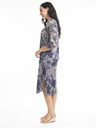 Orientique Lila Orientique Mersin Damenkleid mit Blumenmuster