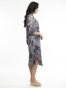 Orientique Lila Orientique Mersin Damenkleid mit Blumenmuster